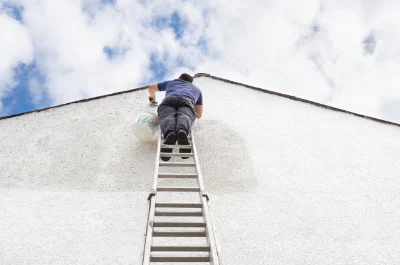 Peinture extérieure à Epfig — façades et ravalement